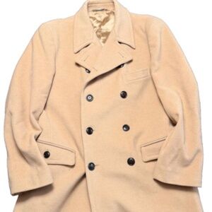 DOLCE & GABBANA Coat Double Breasted Wool Brown - Nice!